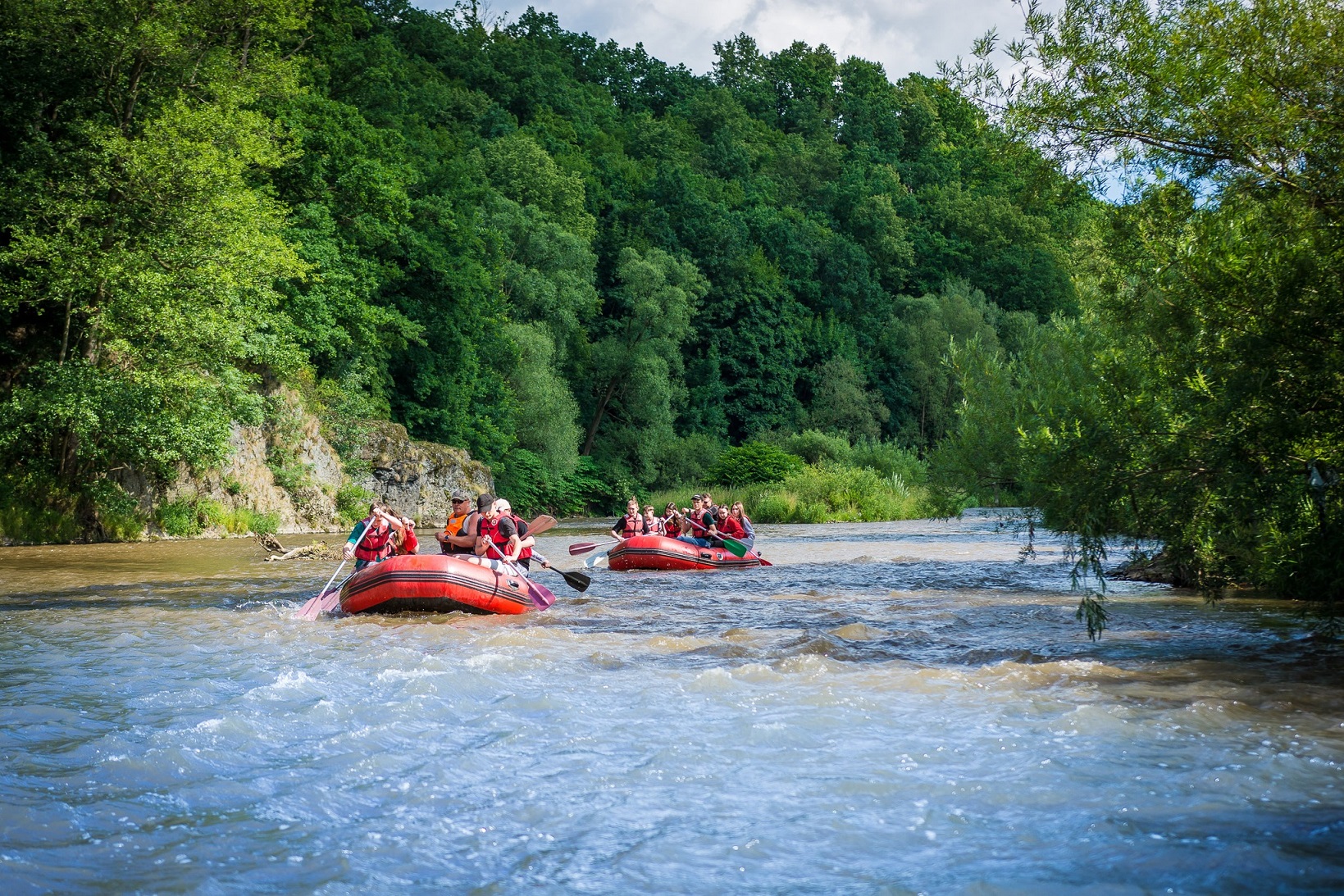 spływy pontonowe ski-raft