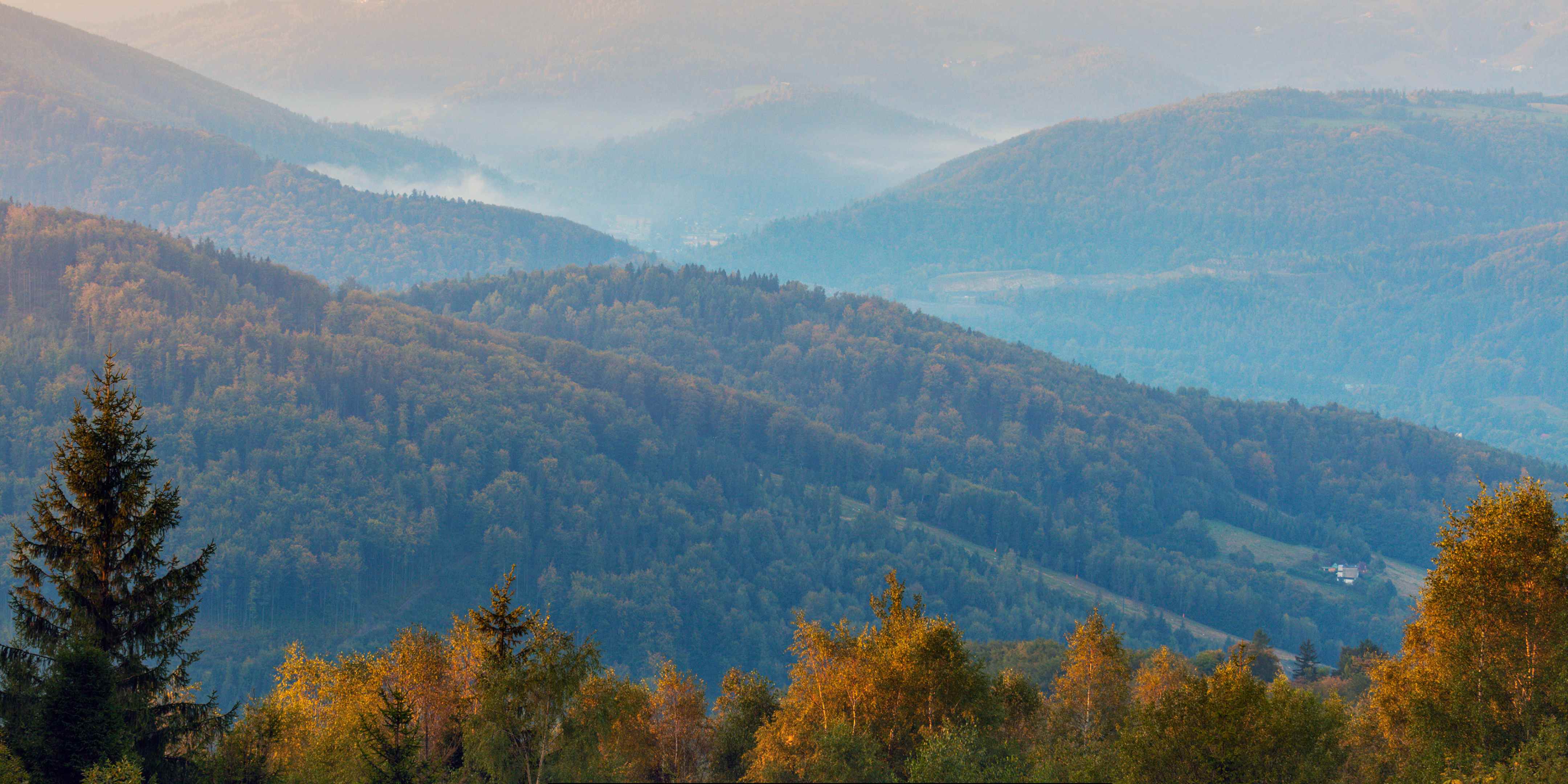 camping i namiot w Polsce - Beskid Śląski