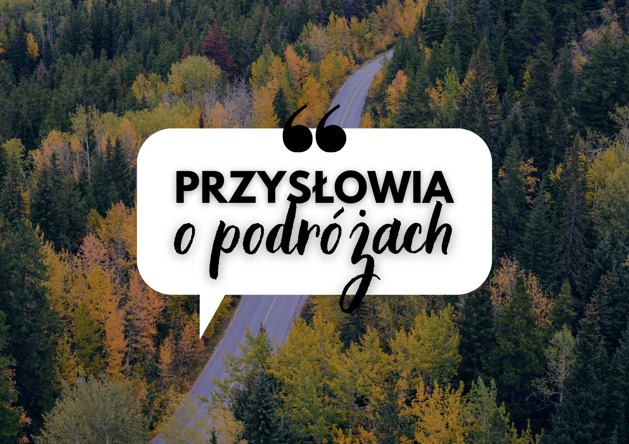 cytaty przysłowia podróże