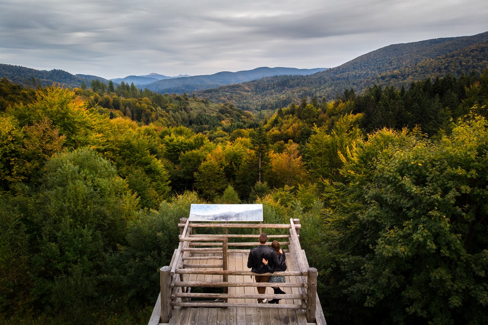 Bieszczadzka panorama Paweł Jach