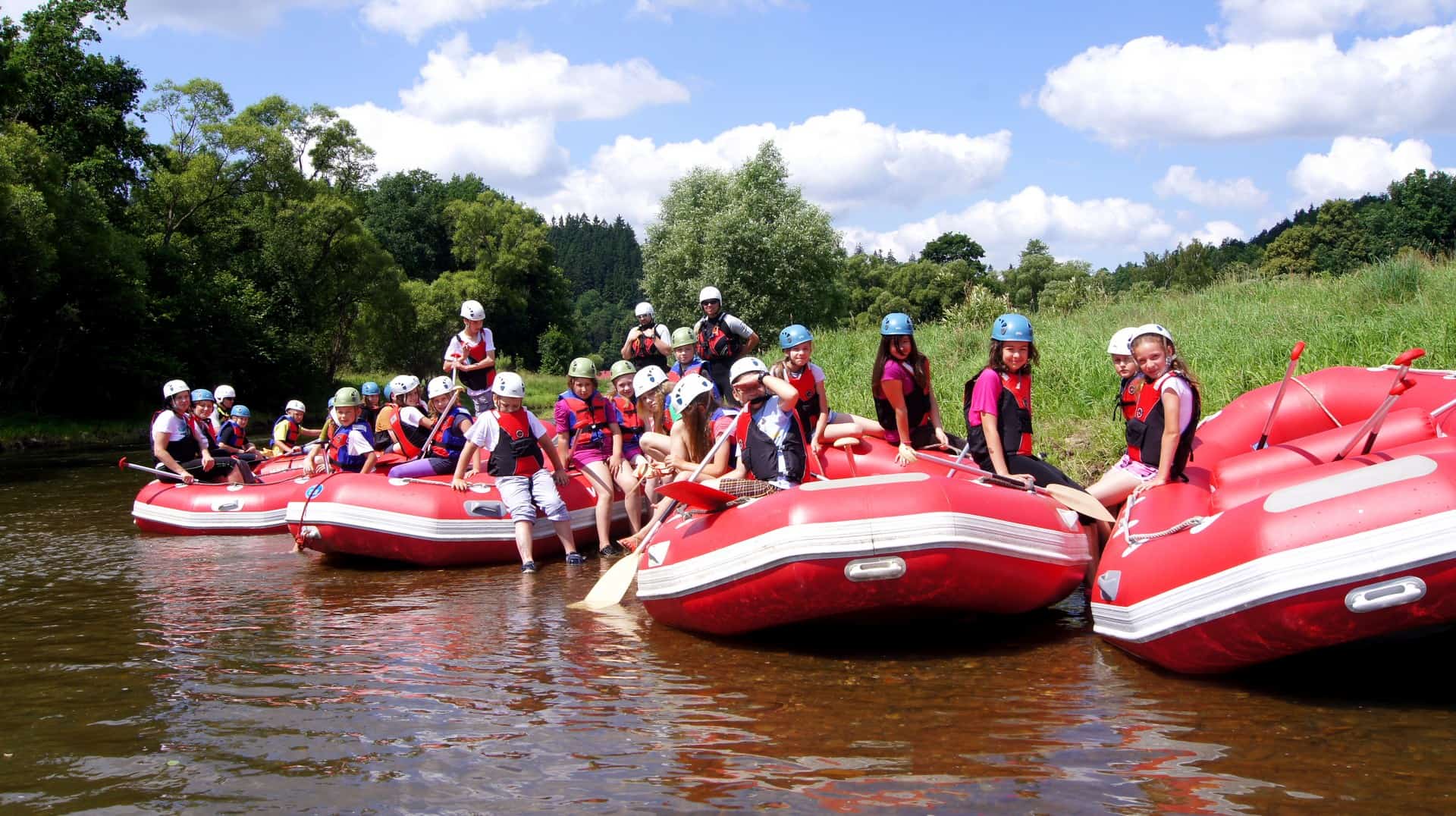 Splywy pontonowe Bobrem BERGA