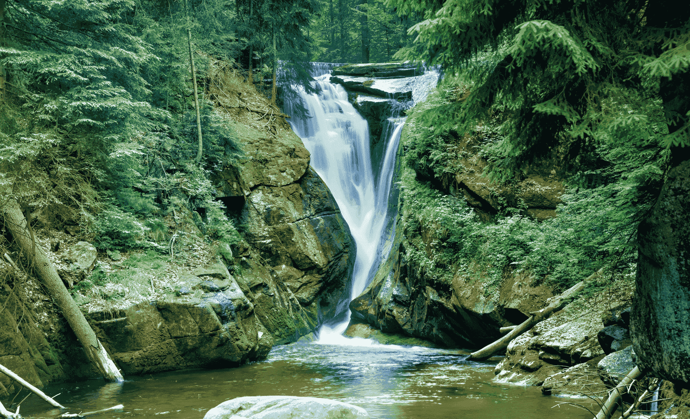 Wodospad Szklarki Szklarska Poręba