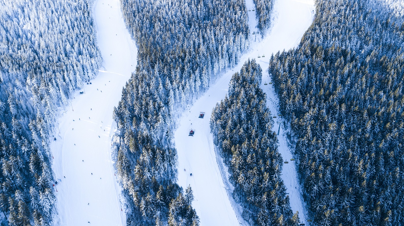 czarna góra resort narty zima dolny śląsk