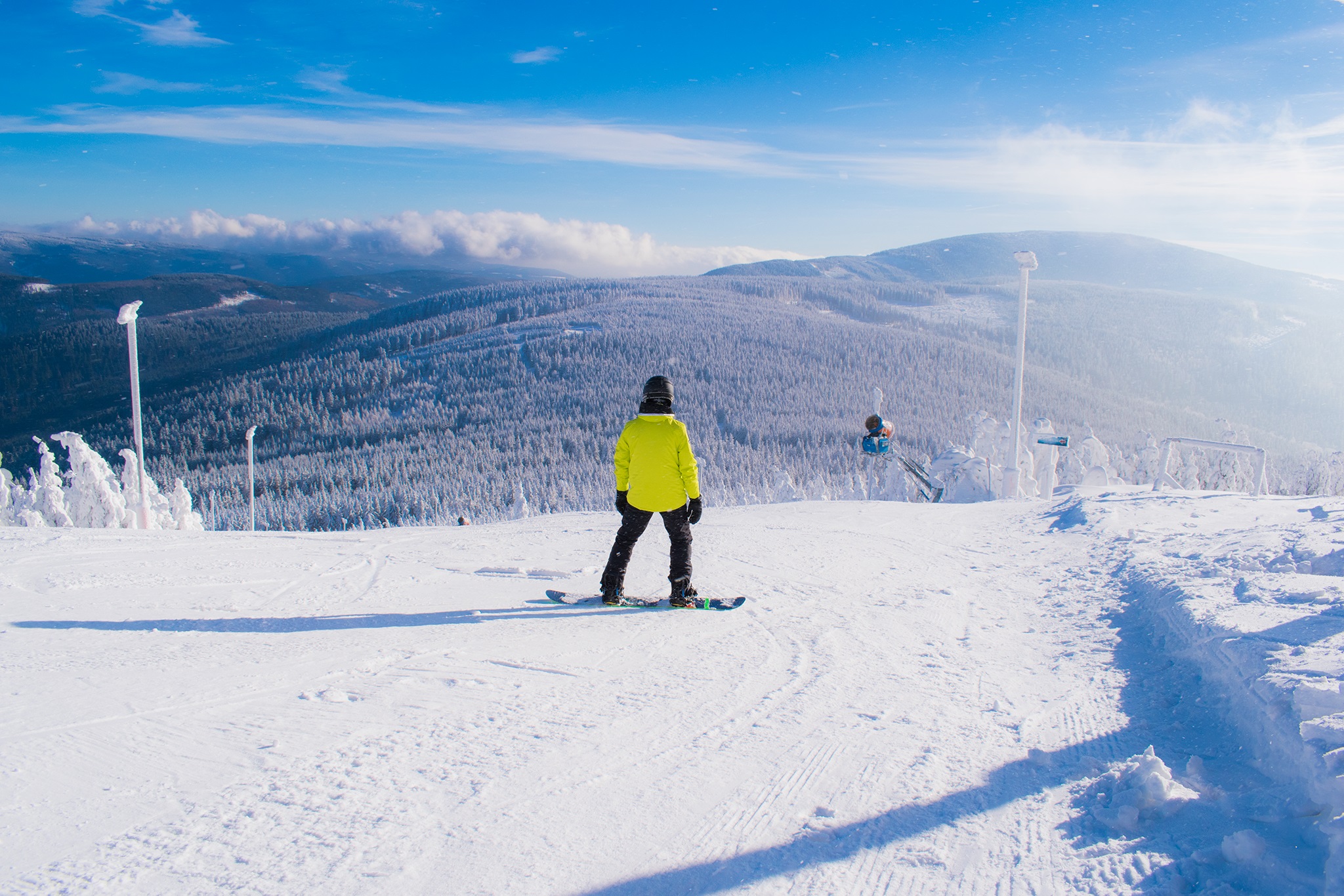 czarna góra resort narty zima dolny śląsk