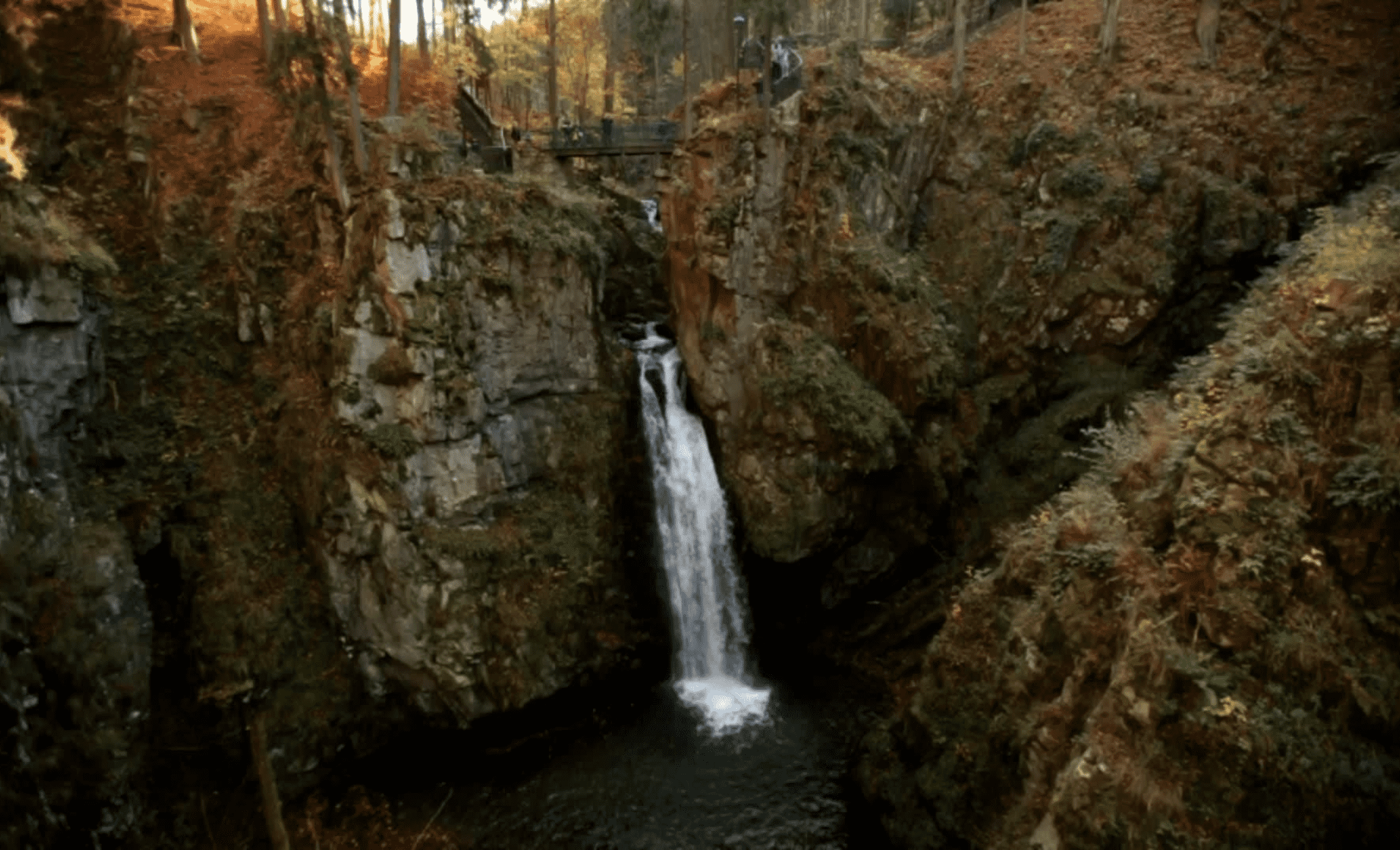 Wodospad Wilczki Międzygórze