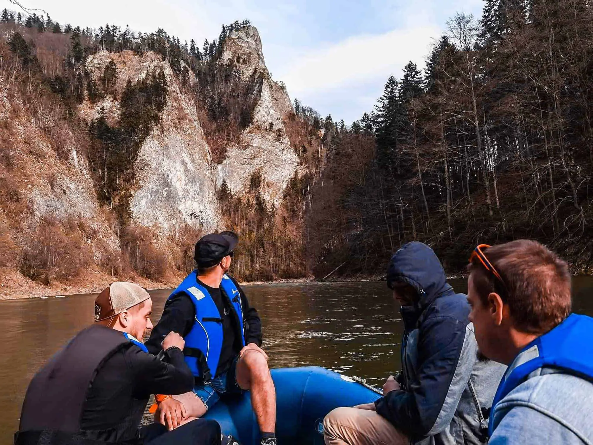 spływ pontonowy Dunajec