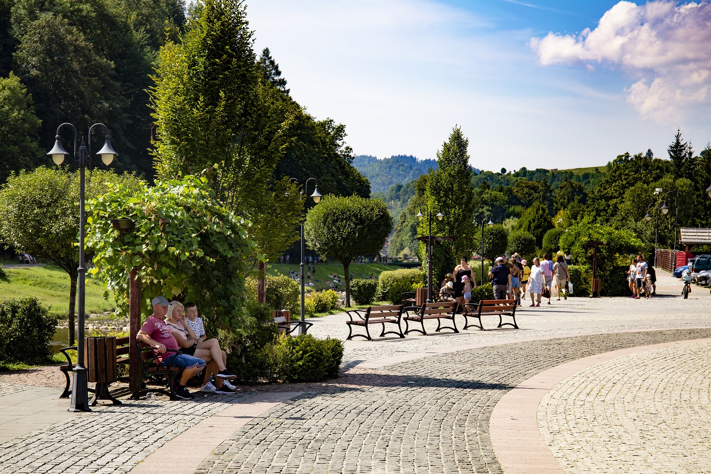 szczawnica promenada