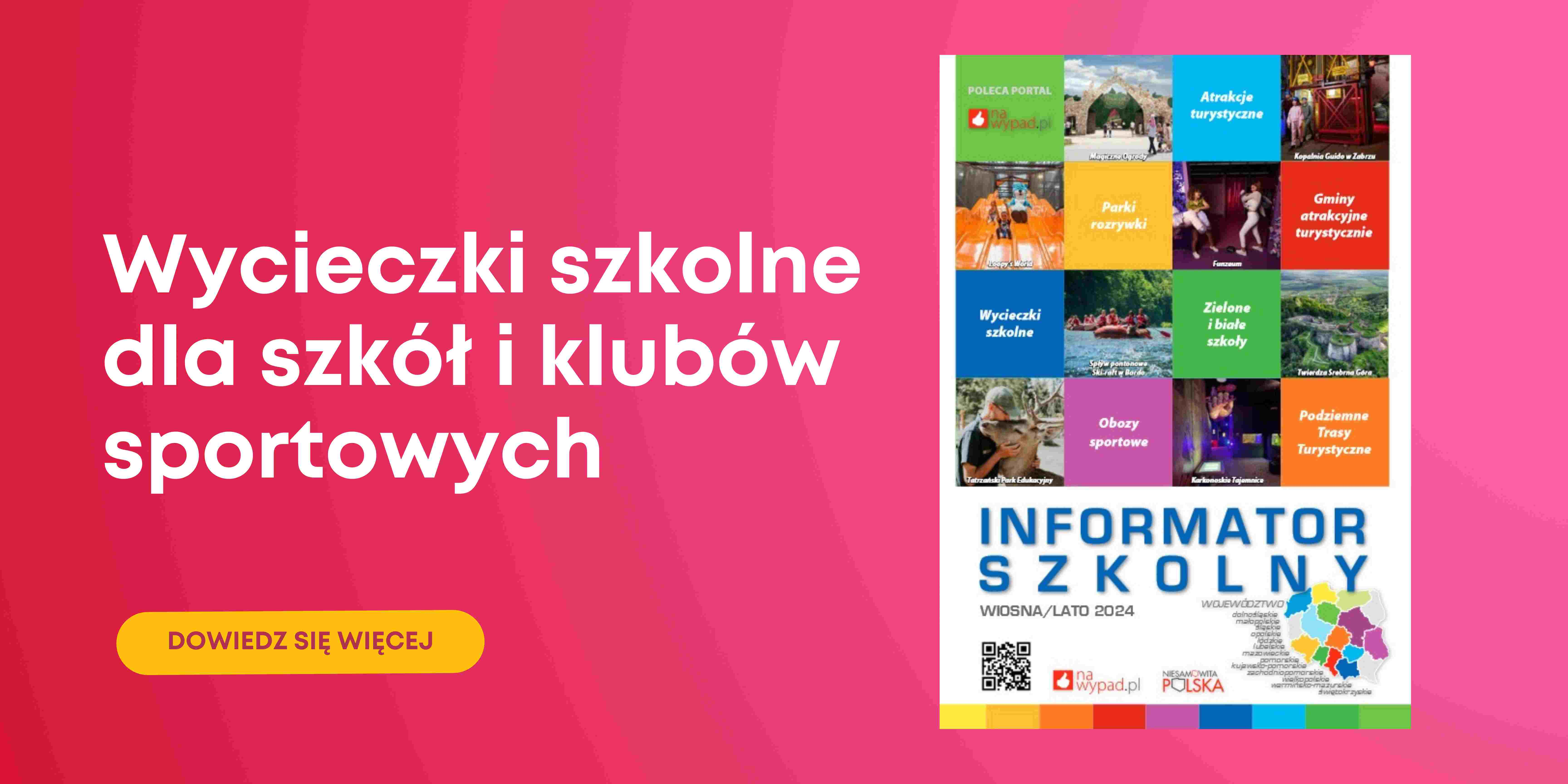 Informator Turystyczny dla szkół 2024