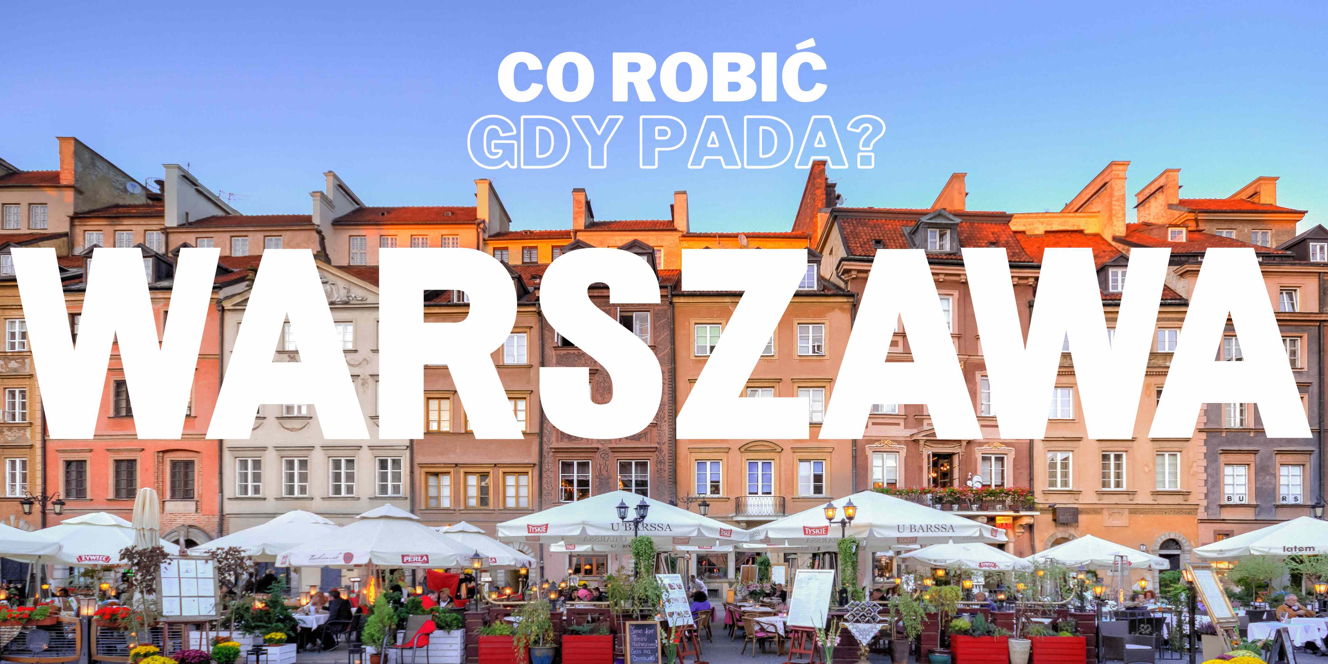 Co robić w Warszawie w deszczowy dzień? 