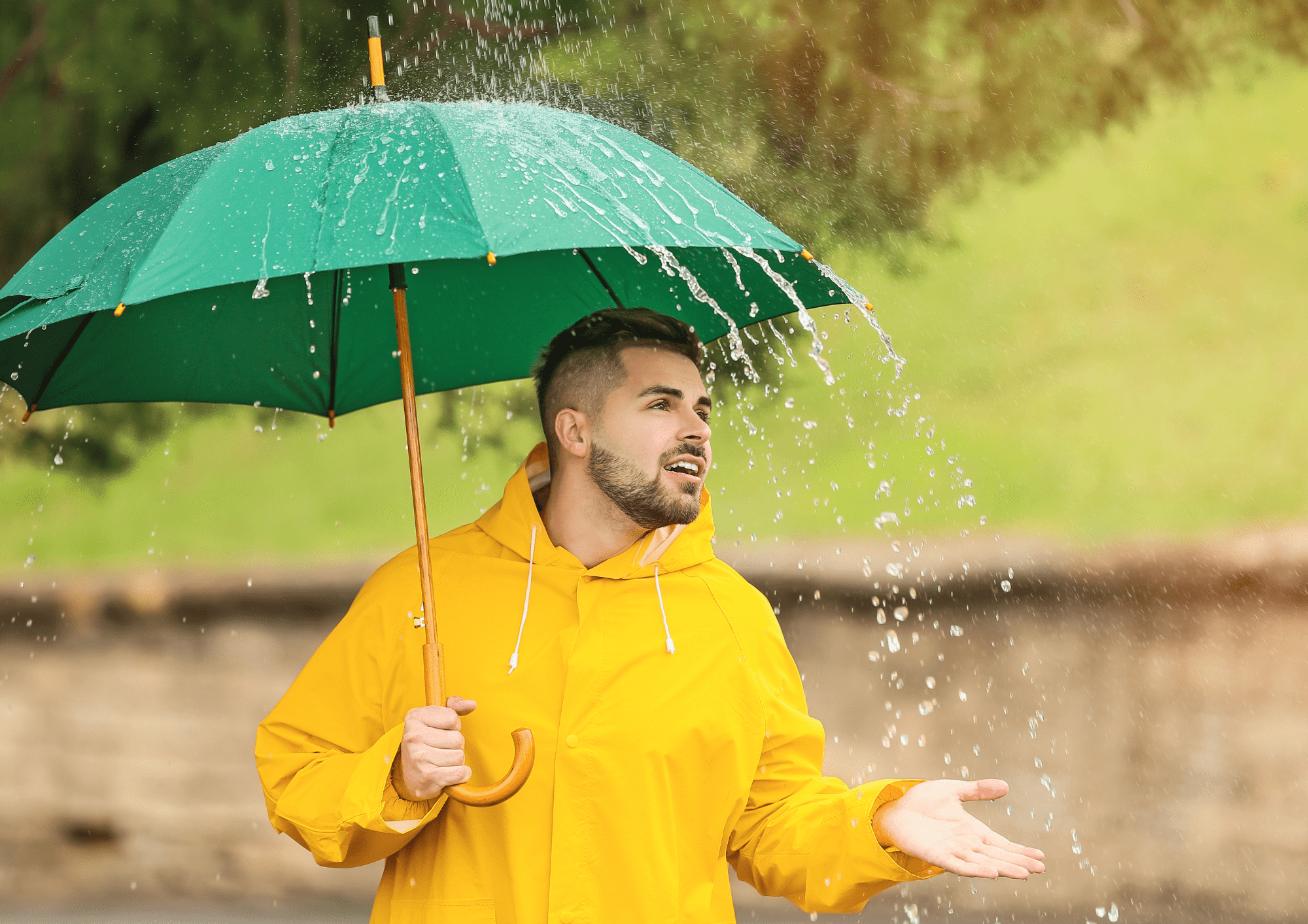 co robic w opolskim gdy pada des 1