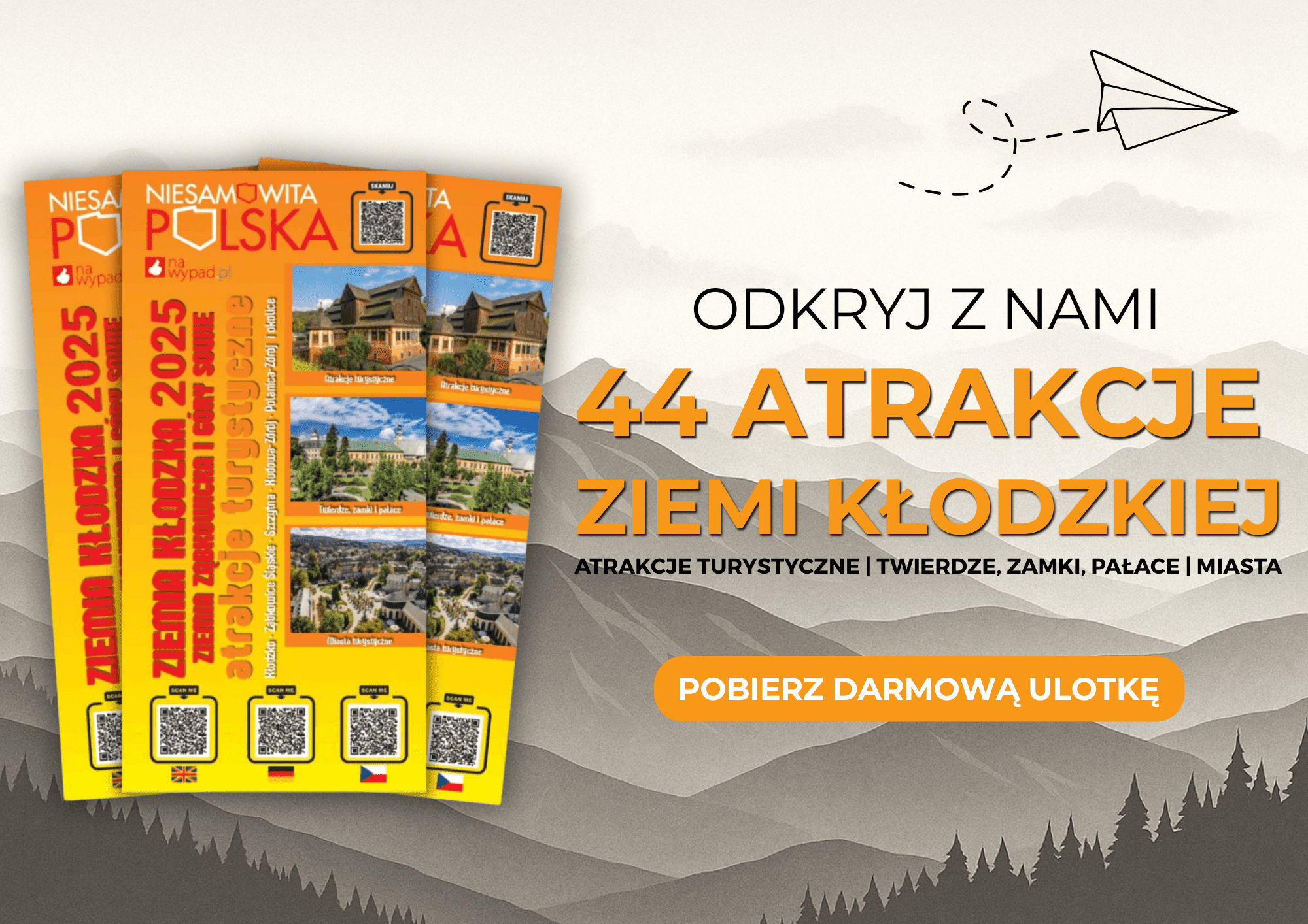 baner ulotka Ziemia Kłodzka