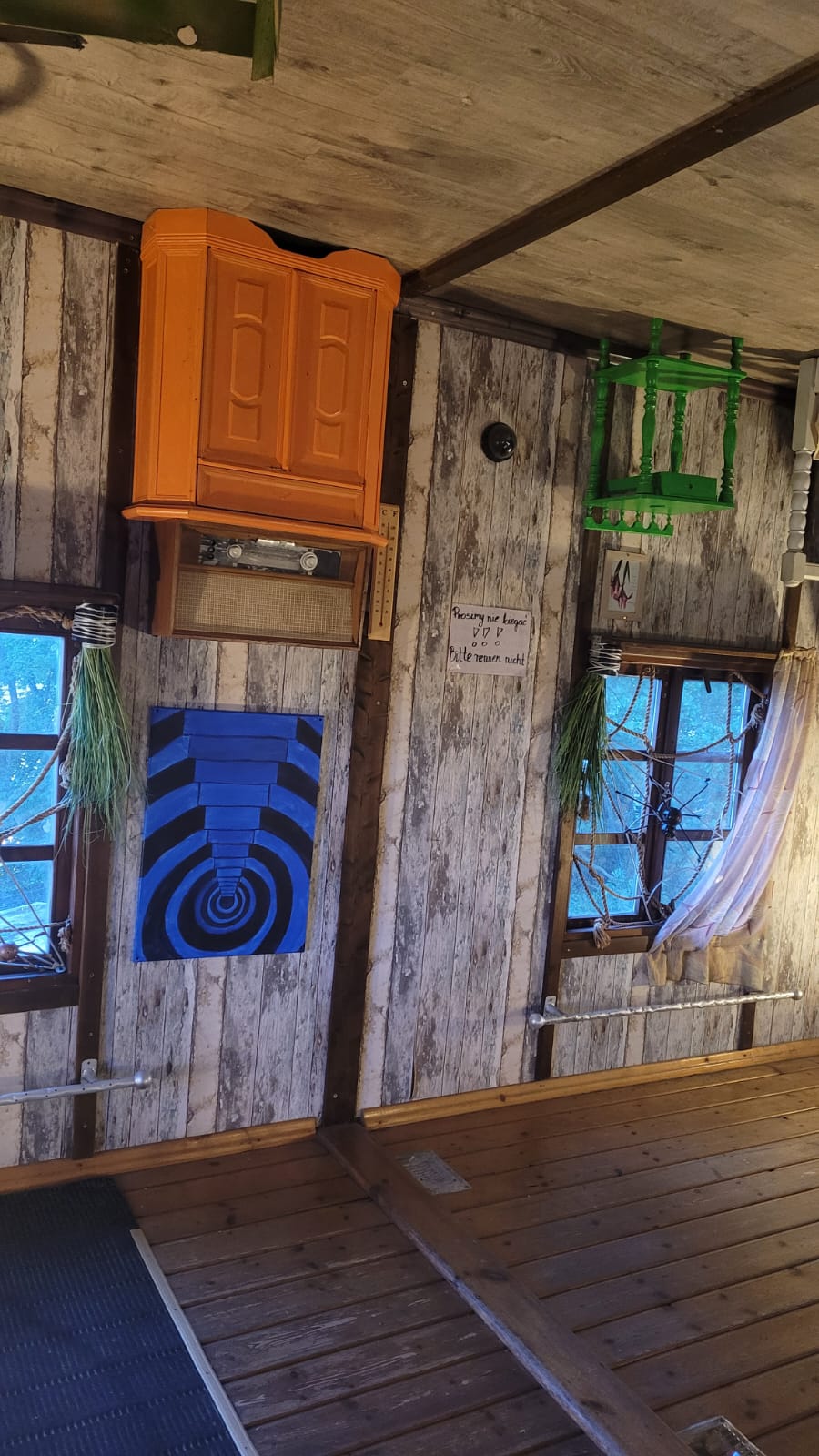 Wnętrze Domu do góry nogami Świnoujście