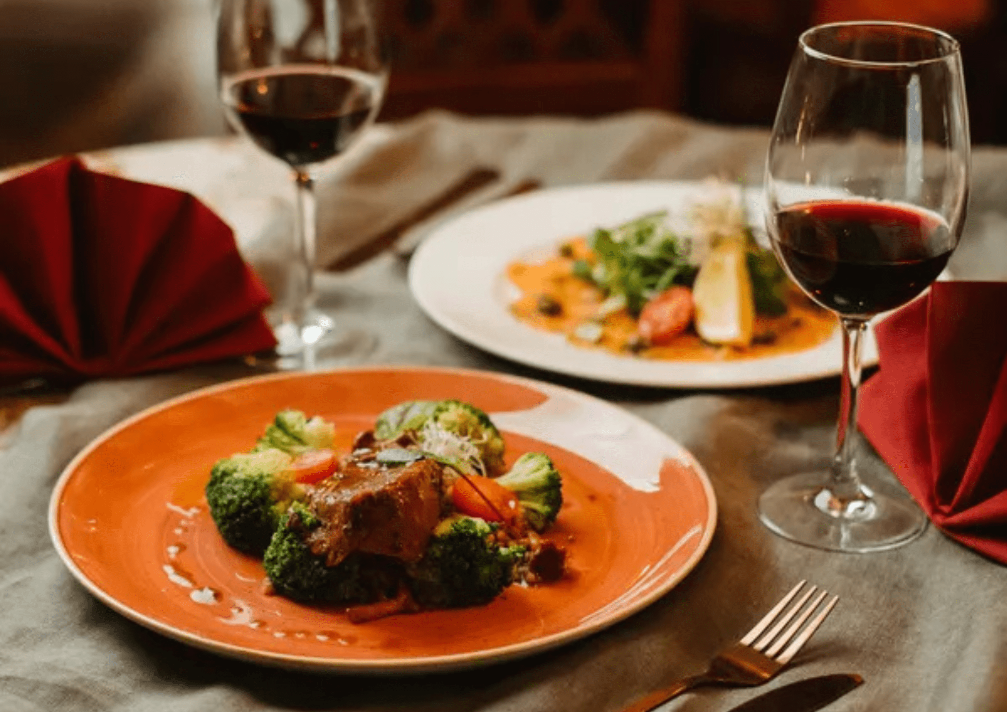 Restauracja Domek Kata Kołobrzeg wnętrze