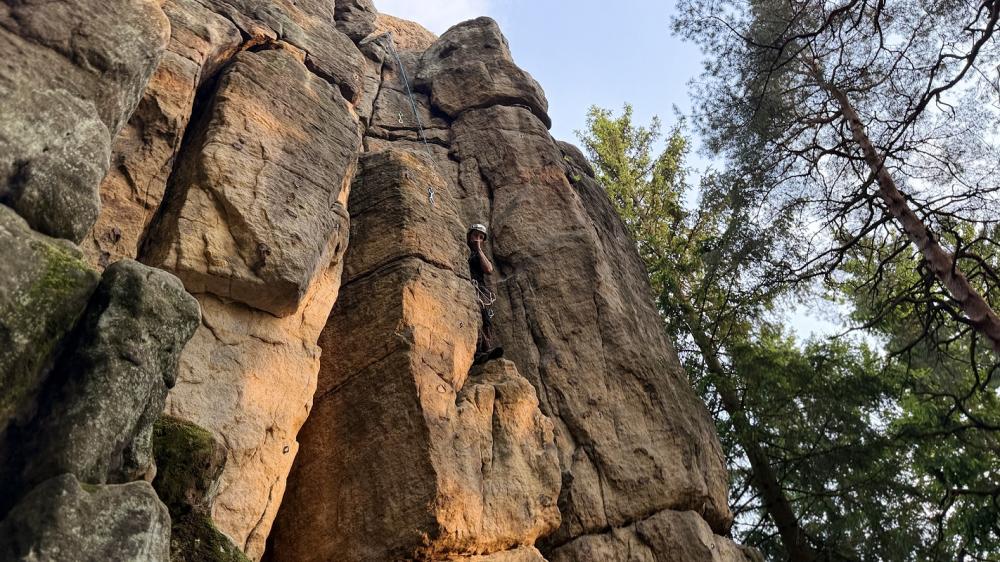 Skałki wspinaczkowe na Szczytniku